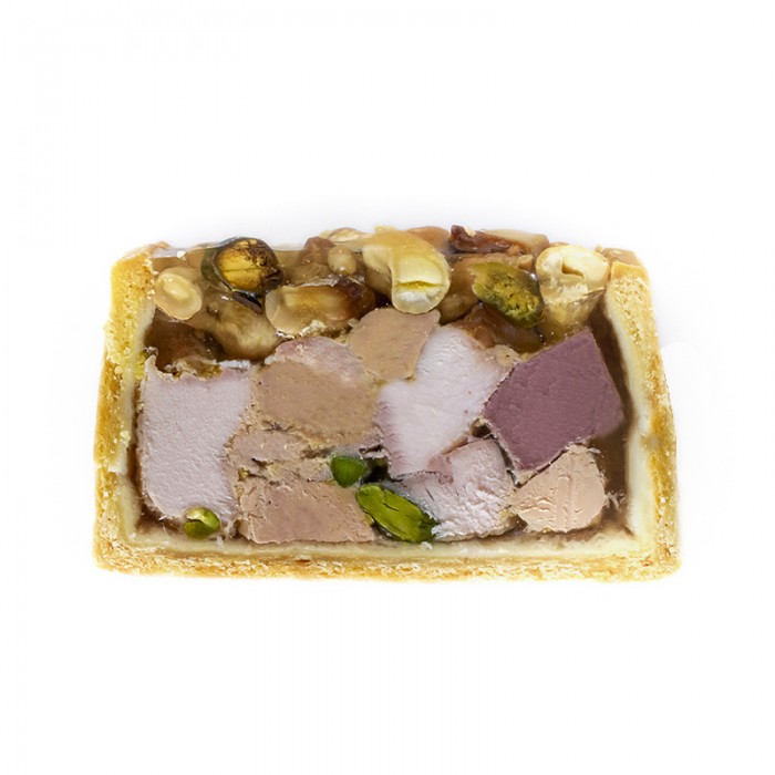 Pâté en croûte trois volailles et...